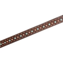 Martin Saddlery Floral Dots Breast Collar -Equestrian Supplies Store floral dots breast collar choco dots BC15021EFSCR martin 72006.1616888694
