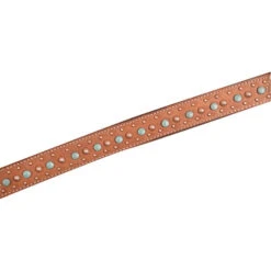 Martin Saddlery Floral Dots Breast Collar -Equestrian Supplies Store floral dots breast collar natural dots BC15021EFSNR martin 74699.1616888701