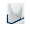 USG Fly Bonnets -Equestrian Supplies Store fly veil white navy usg 29557.1589058241