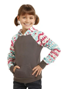 Girls Rock & Roll Print Hoodie -Equestrian Supplies Store g4h3366girlsrrcghoodie 21710 53419.1527305247