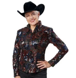 Hobby Horse Ginger Show Jacket -Equestrian Supplies Store ginger show tunic multi front 1988 hobby horse 85222.1584056518