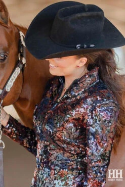 Hobby Horse Ginger Show Jacket -Equestrian Supplies Store ginger show tunic multi side 1988 hobby horse 37894.1584056520