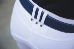 Kids Romfh Sarafina Breeches Knee Patch -Equestrian Supplies Store girls sarafina white back detail 469622 romfh 59699.1684881170