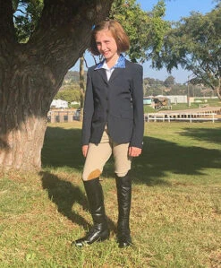 Girls Tailored Sportsman Trophy Hunter Breeches Side Zip -Equestrian Supplies Store girls side zip breech tan tailored sportsman 06304.1598477190