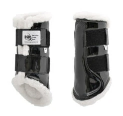 DSB Glossy Patent Dressage Sport Boot -Equestrian Supplies Store glossy black boots white fleece pair dsb 59157.1592335965