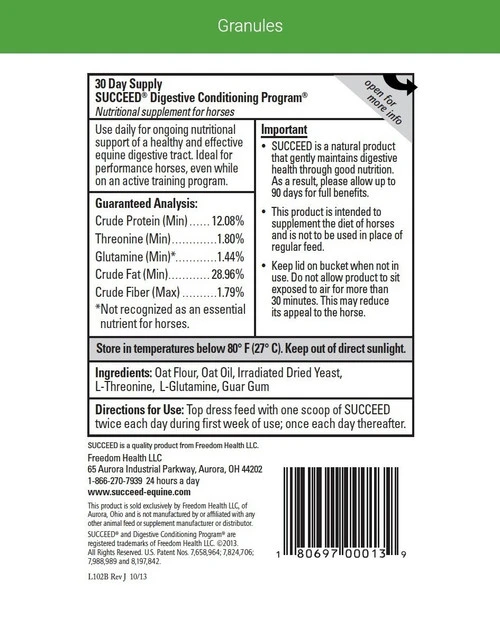 Succeed Digestive Conditioning Granules 5 Succeed Digestive Conditioning Granules - Image 3