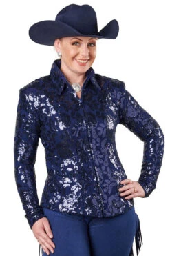 Hobby Horse Hadley Show Jacket -Equestrian Supplies Store hadley show jacket indigo front hobby horse 94858.1583787510