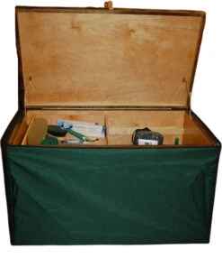 Phoenix West Heritage Tack Trunk Cover -Equestrian Supplies Store heritage west tack trunk open green cover W 72856.1601076763
