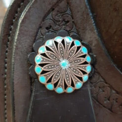 High Horse Lindale Barrel Saddle By Circle Y -Equestrian Supplies Store high horse lindale barrel saddle chocolate concho marys 6228 745C circle y 45629.1579208334