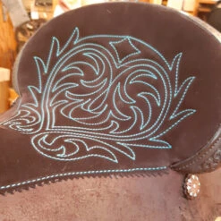 High Horse Lindale Barrel Saddle By Circle Y -Equestrian Supplies Store high horse lindale barrel saddle chocolate seat marys 6228 745C circle y 19400.1579208351