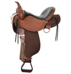 High Horse Iron Weed Trail Saddle 6925 -Equestrian Supplies Store iron weed saddle heavy oil 6925 1605 05 high horse 48192.1690938579