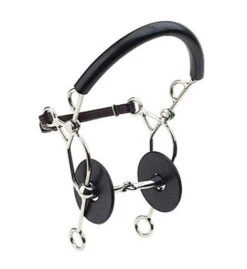 Jointed Hollow Mouth Hackamore Combo
