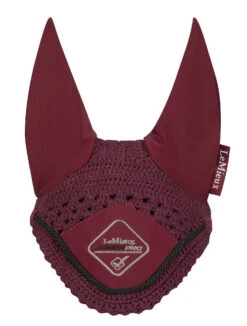 LeMieux Junior Pro Fly Bonnet 7 LeMieux Junior Pro Fly Bonnet -Equestrian Supplies Store junior pro fly bonnet burgundy front 5834 lemieux 12311.1670603316