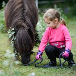 Roeckl Sports Roeckl Kansas Kids Gloves 8 Roeckl Sports Roeckl Kansas Kids Gloves -Equestrian Supplies Store kansas kids glove pink shaggy pony roeckl 18107.1582500338