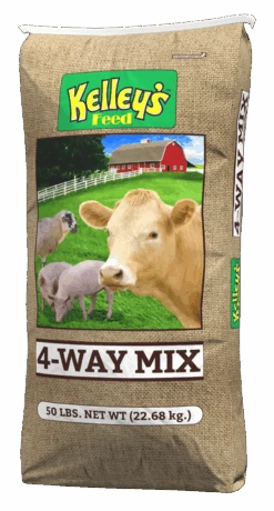 Kelley's 4-Way Mix -Equestrian Supplies Store kelleys 4 way 000374 star milling 37396.1629319140