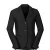Kids Kerrits Affinity Aero Show Coat -Equestrian Supplies Store kids affinity aero show coat black front kerrits 46710.1690925451