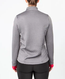 Irideon Girls AirLoft Pullover 9 Irideon Girls AirLoft Pullover -Equestrian Supplies Store kids airloft pullover dove grey back 30 6946 DG irideon 46433.1647548717