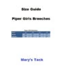 Girls Piper Original Breeches Knee Patch 1 Girls Piper Original Breeches Knee Patch -Equestrian Supplies Store kids piper breech size guide smartpak 26474.1690574299