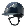 Charles Owen Kylo EQx Helmet Sparkly Wide Peak -Equestrian Supplies Store kylo egx sparkly wide peak helmet navy side CO 92785.1687282721