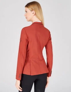 Vestrum Kyoto Show Coat -Equestrian Supplies Store kyoto show coat spice back W2019 65049 04082 vestrum 40604.1681594033