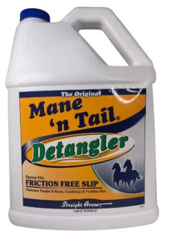 Mane 'n Tail Detangler - 64 Oz/Gallon -Equestrian Supplies Store mane n tail detangler gallon front 46035.1655322777