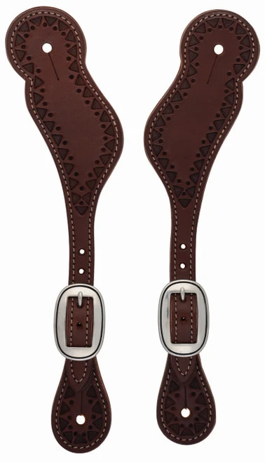 Weaver Leather Weaver Synergy Mayan Spur Straps 4 Weaver Leather Weaver Synergy Mayan Spur Straps - Image 2