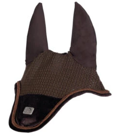 HKM Mellow Velvet Fly Bonnet 9 HKM Mellow Velvet Fly Bonnet -Equestrian Supplies Store mellow velvet fly bonnet dark brown 13615 2100 0650 hkm 97179.1666914941