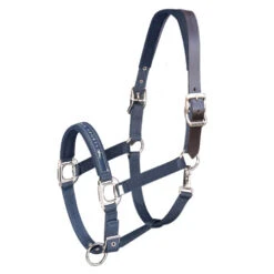 Schockemohle Memphis Fleece Lined Halter -Equestrian Supplies Store memphis breakaway navy 1311 00020 schockemoehle 92397.1650664917