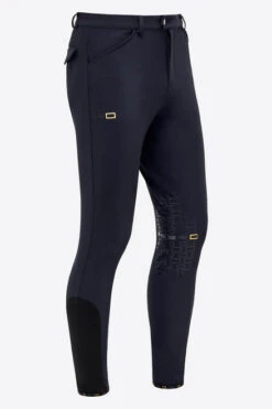 Men's RG Breeches Knee Grip -Equestrian Supplies Store men breech knee grip navy side BRM004 JS004 7901 RG 47573.1669869902