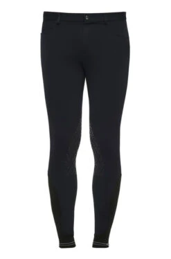 Men's Cavalleria Toscana Logo Tape Breeches Grip Knee