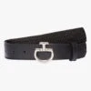Cavalleria Toscana Men's Elastic Belt CT Clasp -Equestrian Supplies Store mens belt elastic black CIN043 EL007 9999 CT 28175.1654118191