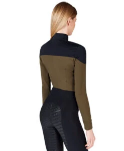 Vestrum Modane Training Top -Equestrian Supplies Store modane training top blk brn back 22W6564 65056 00068 olive black vestrum 2 30153.1666402786