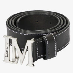 LeMieux Monogram Belt -Equestrian Supplies Store monogram belt black IT03144002 lemieux 02217.1679788653