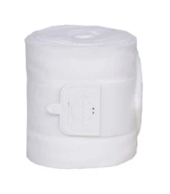 Kingsland KL Nenna Fleece Bandages -Equestrian Supplies Store nenna fleece bandage white 220 HG 213 000 kingsland 58886.1643142367