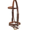 Vespucci Plain Raised Jump Bridle -Equestrian Supplies Store plain raised jump bridle brown vespucci 97496.1632873089