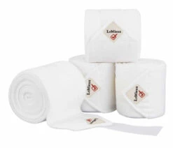 LeMieux Polo Bandages -Equestrian Supplies Store polo bandages white hero 9849 lemieux 66418.1670613704