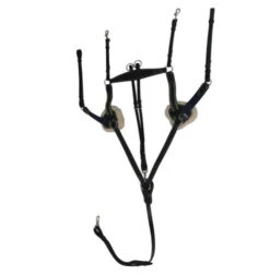 Henri De Rivel Pro 5-Point Elastic Breastplate -Equestrian Supplies Store pro 5 point elastic breastplate black 5098 hdr 03102.1672254803