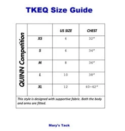 TKEQ Quinn Competition Shirt Long Sleeve 8 TKEQ Quinn Competition Shirt Long Sleeve -Equestrian Supplies Store quinn competition shirt size guide tkeq 55030.1644449536