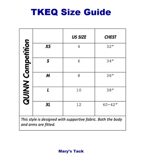 TKEQ Quinn Competition Shirt Long Sleeve 4 TKEQ Quinn Competition Shirt Long Sleeve - Image 2