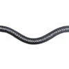 Red Barn Pearl Curved Browband -Equestrian Supplies Store rb pearl curved browband black kl select 91197.1689115546