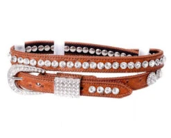Kamberley Rhinestone Studded Skinny Belt 5 Kamberley Rhinestone Studded Skinny Belt -Equestrian Supplies Store rhinestone studded skinny brown 109 kamberley group 00683.1659579423