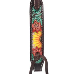 Circle Y Rising Sunflower Brow Headstall -Equestrian Supplies Store rising sunflower brow hs multicolor side 1002 10 SC circle y 67060.1613178614