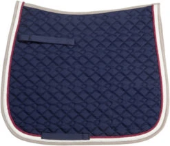 USG Dressage Square Quilted Saddle Pad 8 USG Dressage Square Quilted Saddle Pad -Equestrian Supplies Store saddle pad dressage navy red beige usg 17336.1589056647