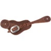 Martin Saddlery San Carlos Buckaroo Spur Strap -Equestrian Supplies Store san carlos buckaroo spur strap choco SS34ROSC CHO martin 90797.1624998471