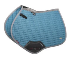 LeMieux Self-Cool Close Contact Square Pad -Equestrian Supplies Store self cooling cc cool blue side 4854 lemieux 81733.1670554252