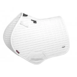 LeMieux Self-Cool Close Contact Square Pad -Equestrian Supplies Store self cooling cc white side 4854 lemieux 30777.1670554245