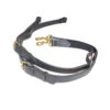 Nunn Finer Elastic Side Reins 2 Nunn Finer Elastic Side Reins -Equestrian Supplies Store side reins leather elastic havana nunn finer 65694.1587241352