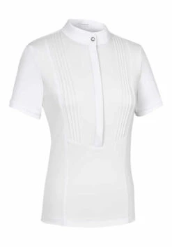 Samshield Sixtine Show Shirt Short Sleeve -Equestrian Supplies Store sixtine show ss white front SIXTINE SS samshield 62895.1654295515