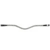 Kavalkade Splendid Curved Browband -Equestrian Supplies Store splendid browband black white 20227 kavalkade 74679.1607125081