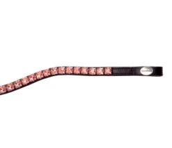 Kavalkade Square Crystal Curved Browband -Equestrian Supplies Store square rose curved browband black rose hero 202 35 blk kavalkade 55189.1680812686